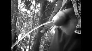 Classic B&W Scene – AmateurGayMenPissOutdoors