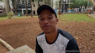 Straight Guy Turns to Gay Porn for Cash in Intense Interracial Sex Scene