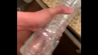 Hard Cum in Fleshjack During Intense Homemade Session