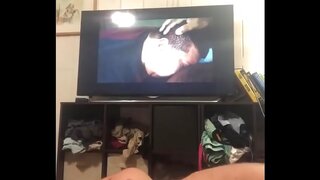 Bear Masturbates While Watching HotExplicitGayPorn Videos