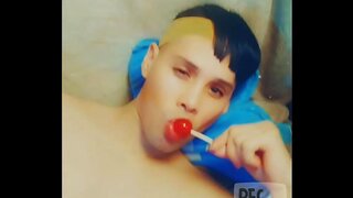 Hungry Puerto Rican Shemale Sucks Cock in Steamy Gay Scene