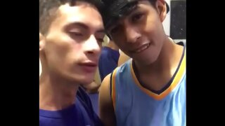 Teen 18+ Boys 18+ Lock Lips and Get Intimate in Hot Gay Sex Session