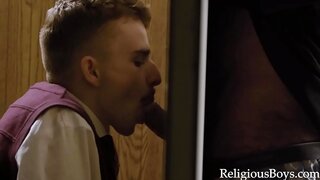 Ryan Jacobs and Teddy Torres Get Wild in Hot Confession Booth Anal Action