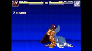 Intense Yaoi Gay Sex Battle Between Grant and Jon Talbain in MUGEN