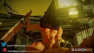 Pyramid Head and Drift Team Up for Hot 3D Hentai Adventure