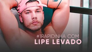Lipe Levado Flexes His Massive Cock in Steamy Solo Gay Action
