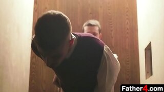 Catholic Teen 18+ Tempts Best Friend for Sneaky Gay Fun in Confession Booth