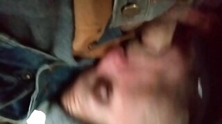 The Return of The Screamer – Hot Car Blowjob & Cum Swallowing Action
