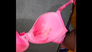 Amateur Gay Cum Show – Hot Solo Action in Seductive Satin Lingerie