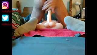 Intense Dildo Ride on Black Male Torso in 12-Minute Scene