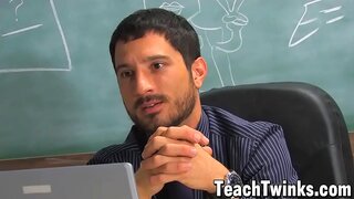 Teacher Harry Cox Anal Fucks Stepson Jack in Hot HardcoreGaySex Scene