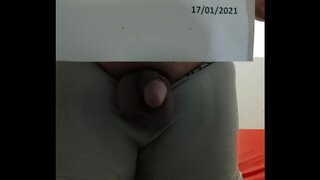 BBW Bear Gets Verified in Hot Amateur Solo Gay Action