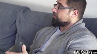 Ryan Bones Fucks Stepson Drew Dixon in Hot Reverse CowGirl 18+ Action
