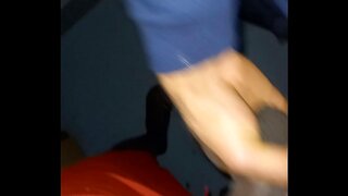 Hot Black Gay Men Take a Quick Staircase Break for Steamy Anal Sex