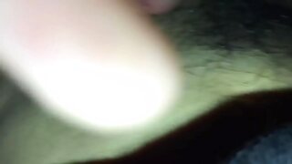 Hairy Gay Amateur Fails Edging, Explodes in Massive Cumshot Fest