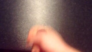 Hot Desk MasturbationFantasia Ends in Explosive Cumshot