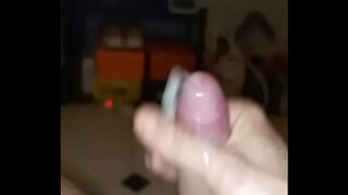 Solitary Gay Amateur Masturbates to Ecstatic Cumshot Glory