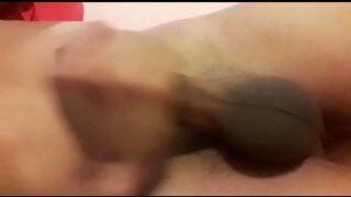 Teen 18+ Gay Amateur Masturbates and Gives Sensual HandjobSolo Scene