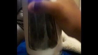 Alex Tries New Massage Cup in Hot Gay Masturbation Session
