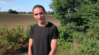 Hot Random Czech Guy Gets Wild in Outdoors XXXGay Fun