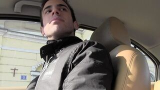 Unleashed Uncut Cock Blasts Repeatedly in Public - HotGayXXX