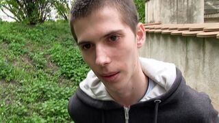 Slender Twink Begging for a Massive Cumshot - XXXGay