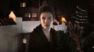 Curly-Haired Czech Cutie Gets Power Fucked in Hot Sauna POV'action