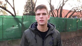 Horny Czech Stud Gets Facial from Strapping Guy - XXXGay