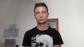Blonde Hunk Begging for Rough Cock - Debtor Dandy