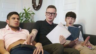Hot Threesome Action with Edward Terrant and Alex Montenegro