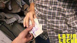 Hairy-Assed Latino Gets Publicly Fucked by Latin Stud