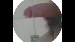 18+ Brazilian Teen 18+ Enjoying Soft Dick Fun in Steamy Shower Masturbation