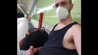 She Dominates Him in Steamy SubwayEncounter Gay XXX