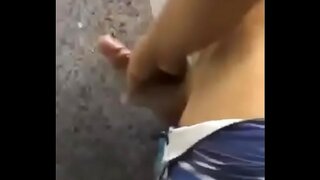 Hot Brazilian Amateur Gay Action After Picking Up a Stick