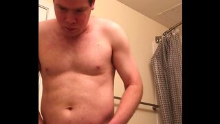 Dude 2020 Masterbates to Orgasm with Loud Moans and Cumshot