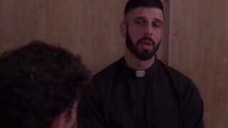 Celibate Priests Release Sexual Tension in Intense Forbidden Fantasies