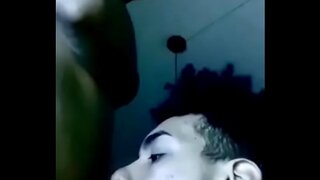Intimate Teen 18+ Gay Session – Young 18+ Cousin Sucks Older Boy 18+