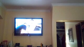Security Cam Catches Hot Bareback Gay Sex and Intense Masturbation