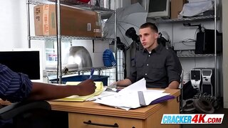 Horny Agency Audition – Black Stud Tries Out for Russian Anal Scene