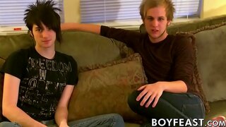 Erik and Aron Malt Enjoy Intense Blowjob and Passionate Anal Action