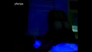 JRBoy 18+ Floripa Shines Under Black Light for Steamy Gay Sex Scene
