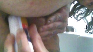 Solo Gay Fantasies Unleash – Anal Play in the Tub