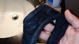 Teen 18+ Boy 18+ Sneaks Peek at Hot Latina Sister-In-Law's Soaked Panties
