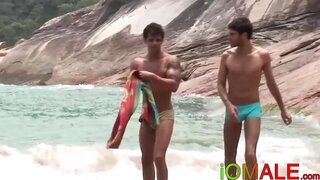 Latin Jocks Kaike and Friend Get Wild with Outdoor HardcoreGaySex
