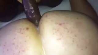 Big BBC Makes Soft White Booty Bounce Slowly in Hot Interracial Sex