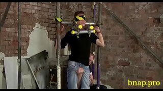 Hunky Stud Endures Rough Treatment in Intense BDSM FetishFuck