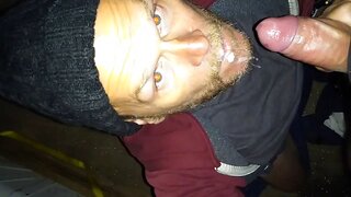 Amateur Russian Delivery Guy Gets His First blowjob In A Truck
