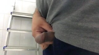 Intense Gay Fetish Scene with Small Cock Pissing Action