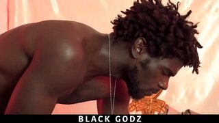 Cute Twink Gets Dominated by Massive Black Cock in Hot Bareback Action