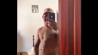 Felix Shows Off His Massive Cock in Steamy Solo Rivier Stepson Scene
